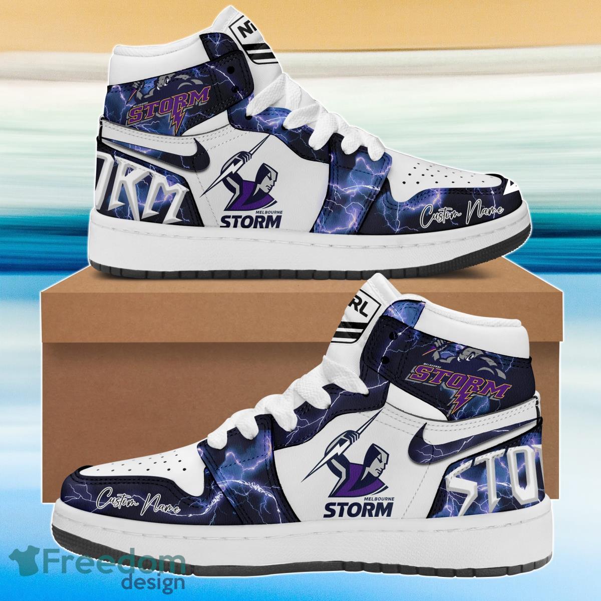 JWFancy Penrith Panthers AJ1 High Sneakers Shoes For Men And Women
