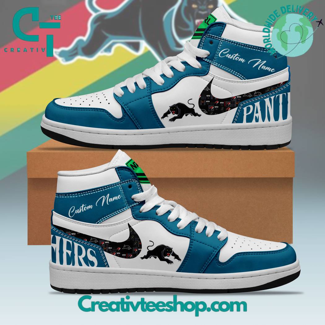 JWFancy Penrith Panthers AJ1 High Sneakers Shoes For Men And Women