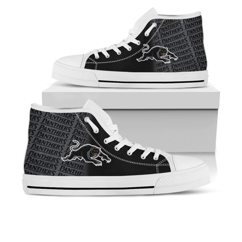 JWFancy Penrith Panthers High Top Canvas Sneakers Shoes For Men And Women