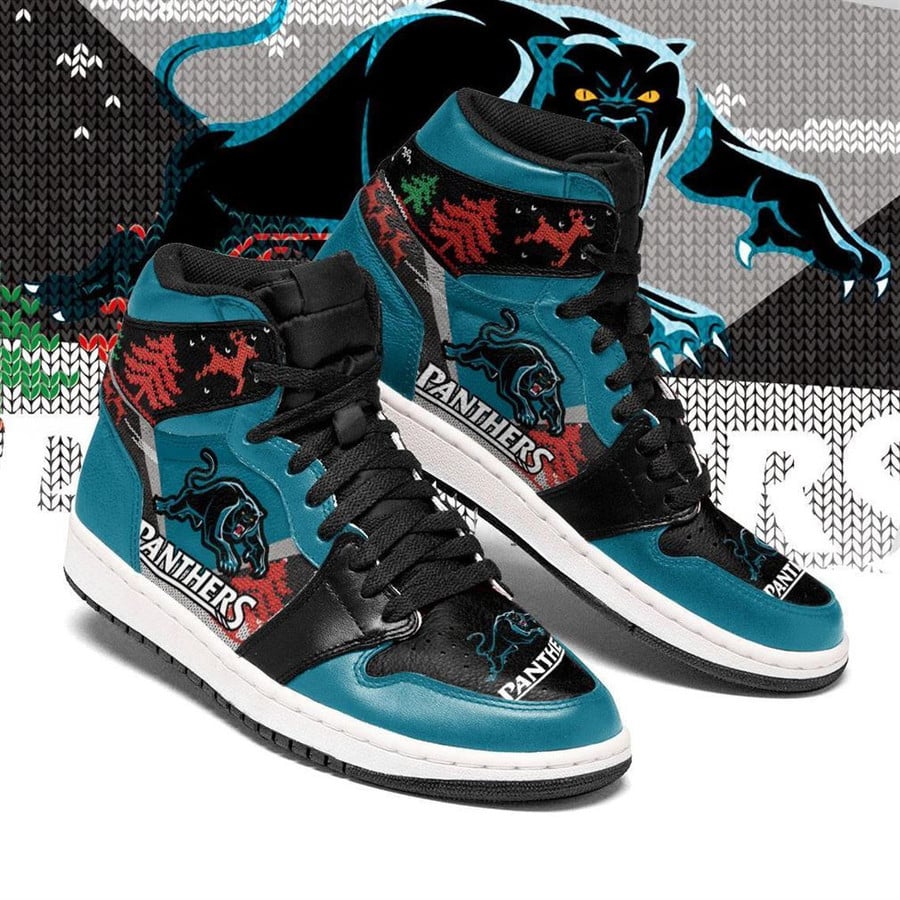 JWFancy Penrith Panthers NRL AJ1 High Sneakers Shoes For Men And Women