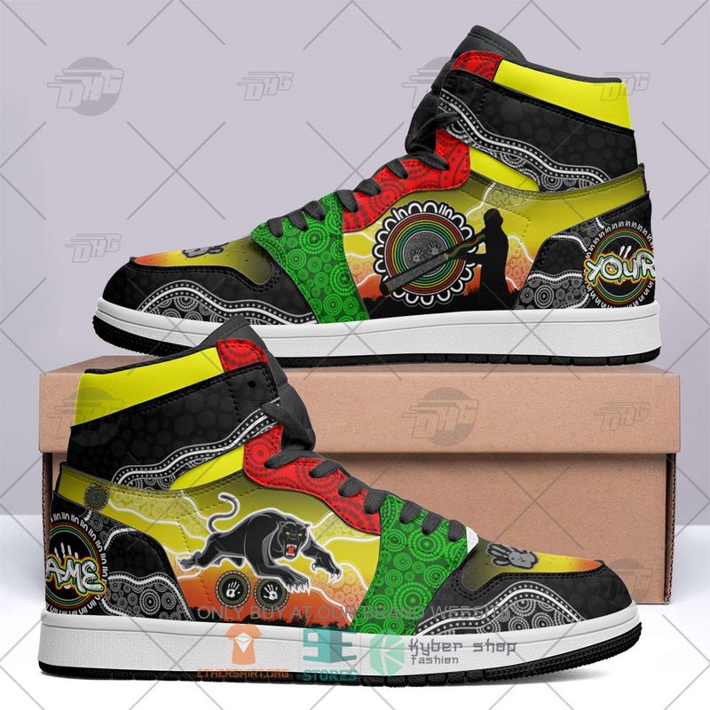 JWFancy Penrith Panthers NRL AJ1 High Sneakers Shoes For Men And Women