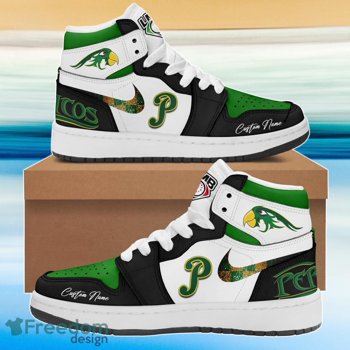 JWFancy Pericos de Puebla AJ1 High Sneakers Shoes For Men And Women