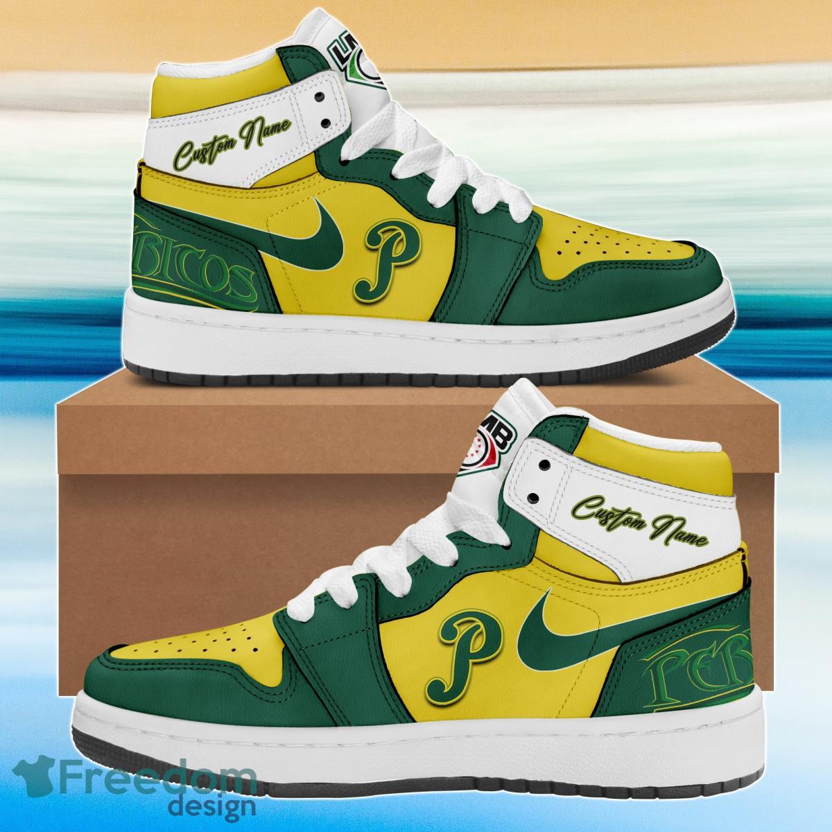 JWFancy Pericos de Puebla AJ1 High Sneakers Shoes For Men And Women