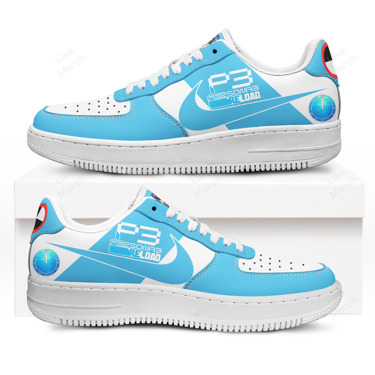 JWFancy Persona 3 Reload Air Low-Top Sneakers Shoes For Men And Women
