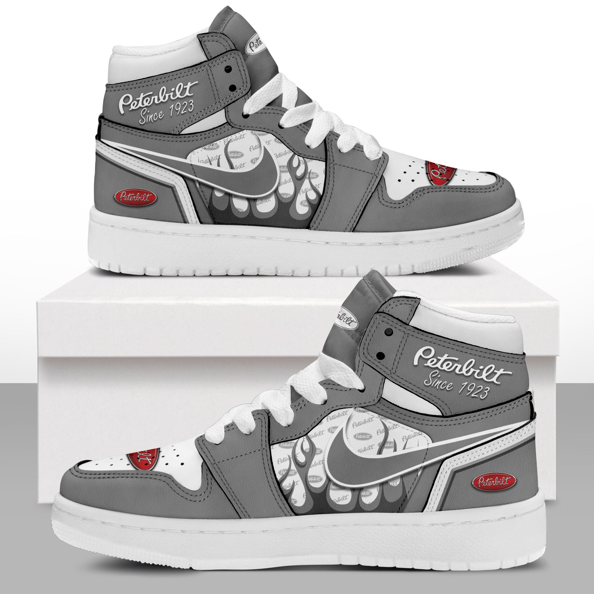 JWFancy Peterbilt AJ1 High Sneakers Shoes For Men And Women