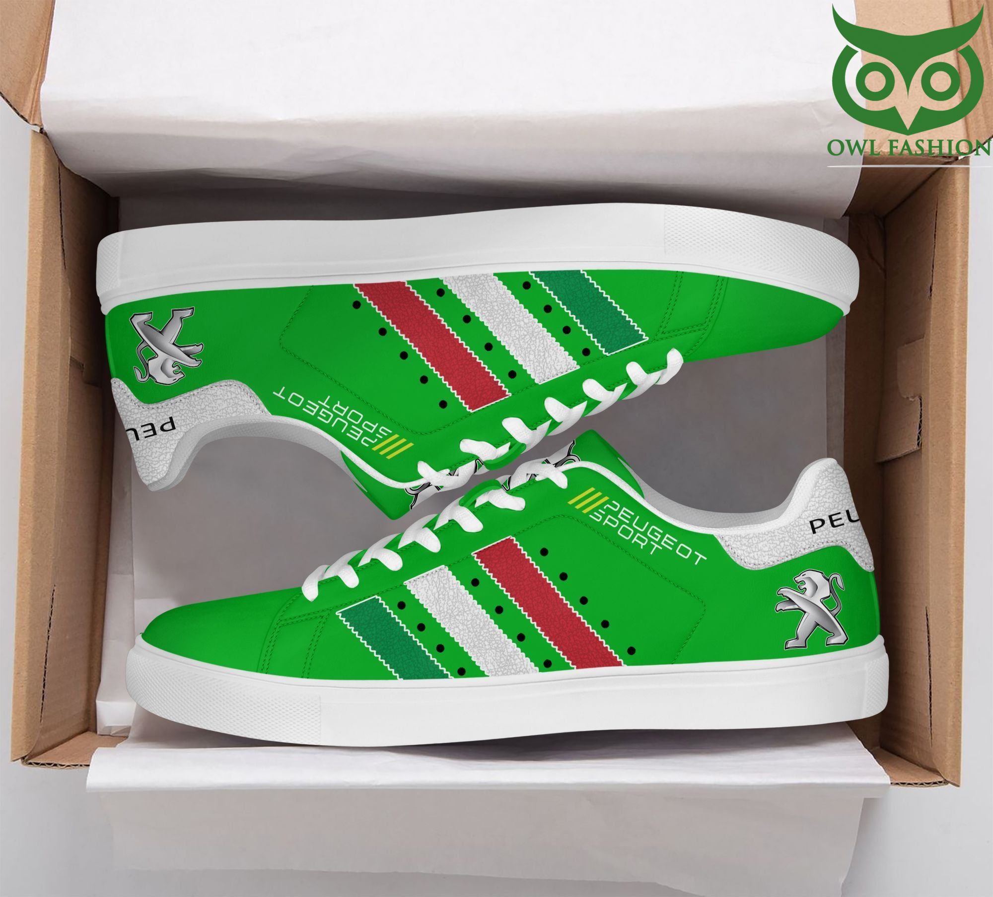 JWFancy Peugeot Sport Skate Stan Shoes Sneakes For Men And Women