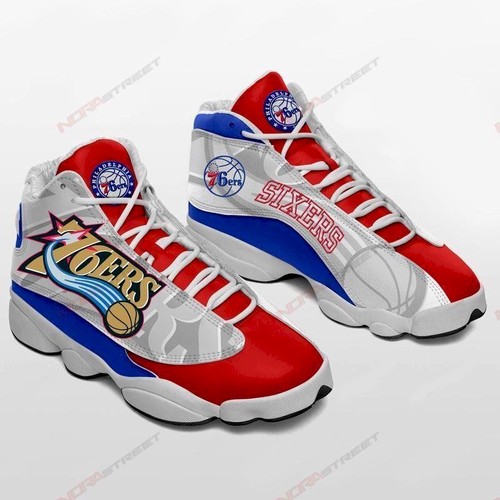 JWFancy Philadelphia 76ers AJ13 Sneakers Shoes For Men And Women