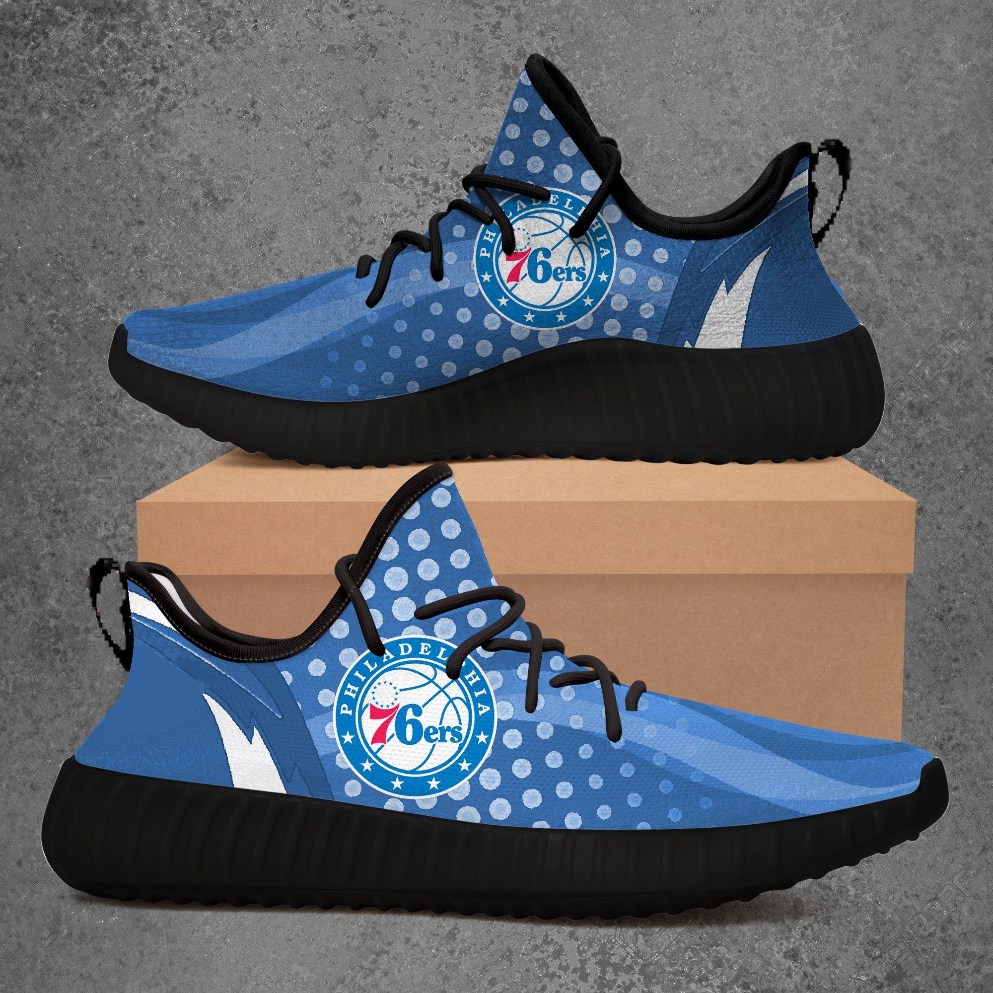 JWFancy Philadelphia 76ers Reze Sneakers Shoes For Men And Women