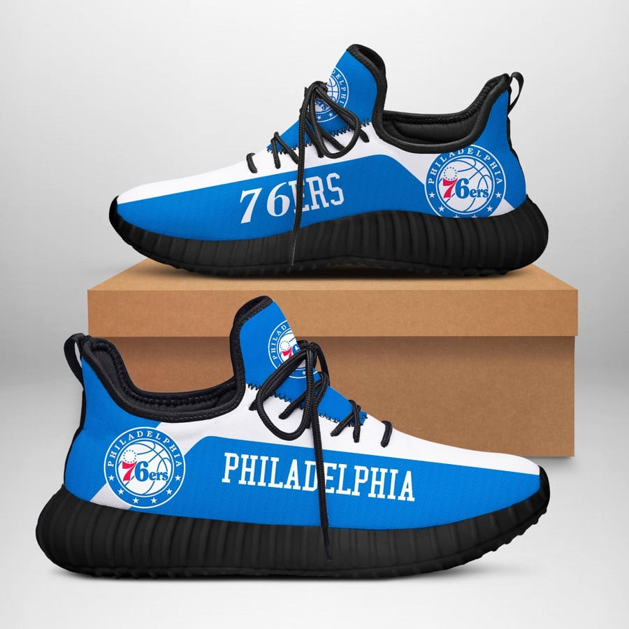 JWFancy Philadelphia 76ers Reze Sneakers Shoes For Men And Women