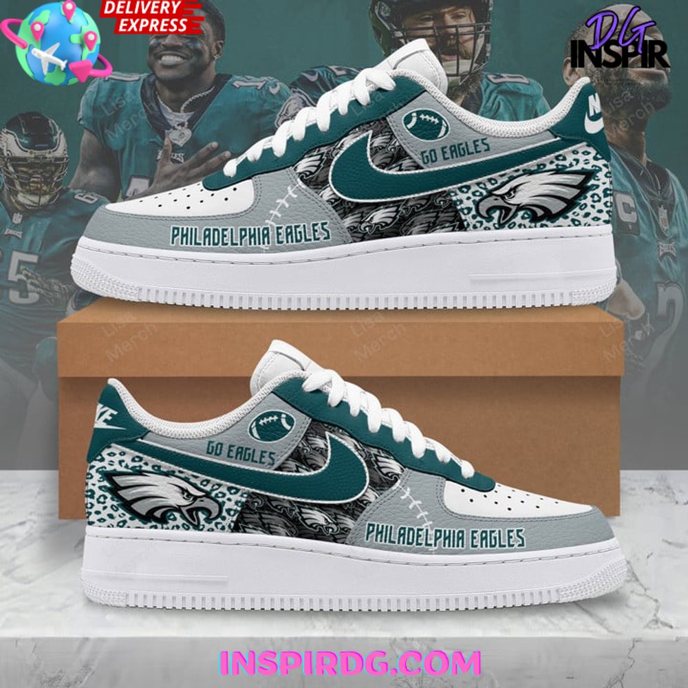 JWFancy Philadelphia Eagles Air Low-Top Sneakers Shoes For Men And Women