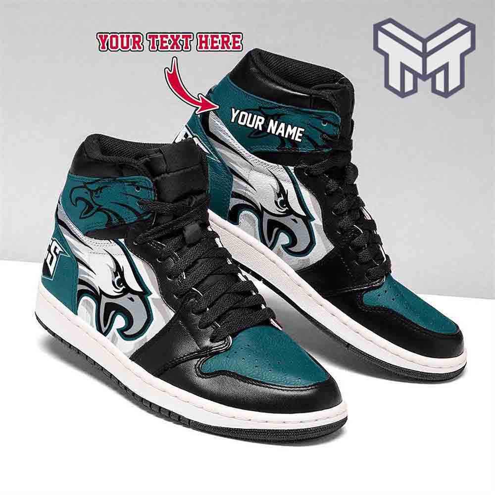 JWFancy Philadelphia Eagles AJ1 High Sneakers Shoes For Men And Women