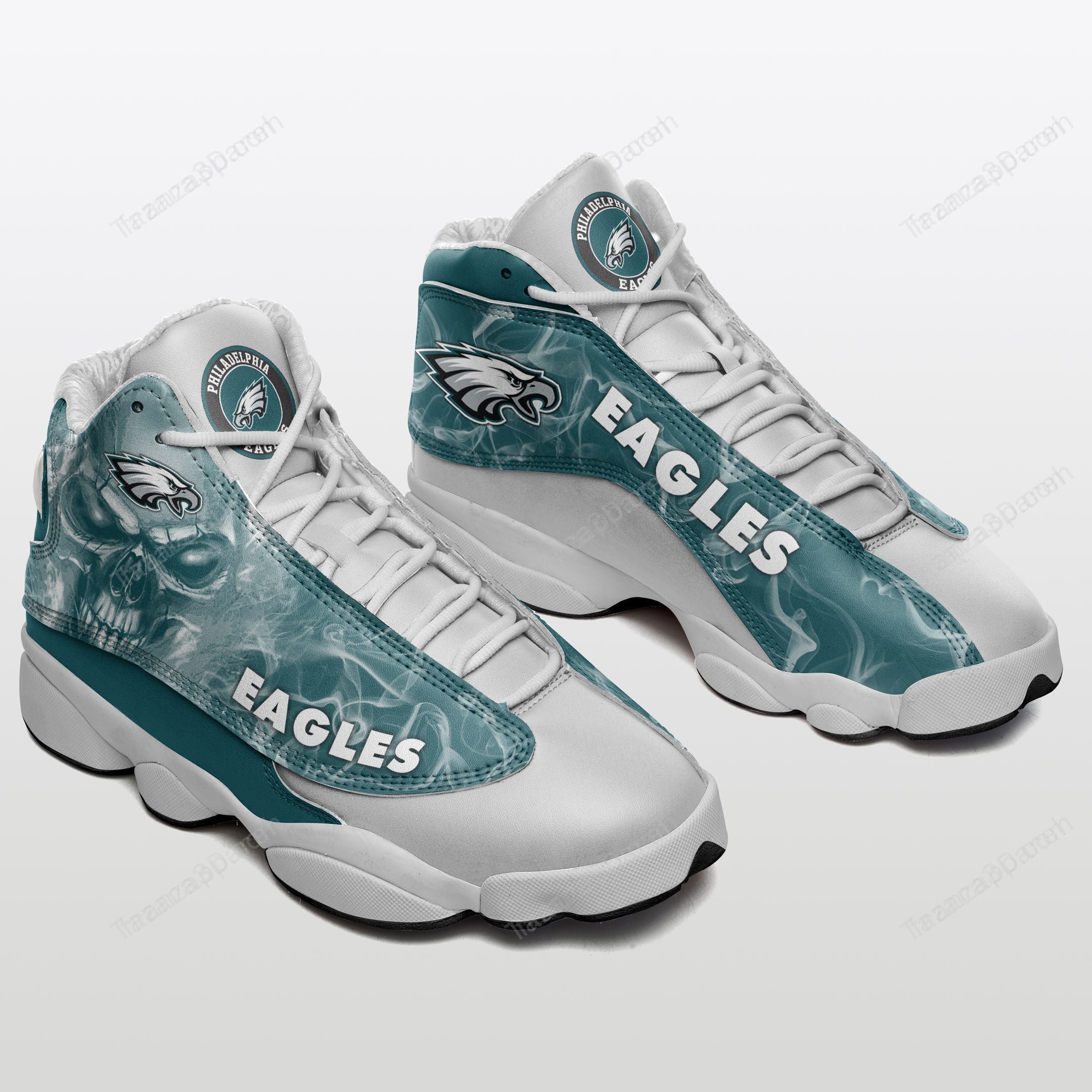 JWFancy Philadelphia Eagles AJ13 Sneakers Shoes For Men And Women