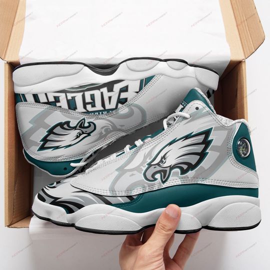 JWFancy Philadelphia Eagles AJ13 Sneakers Shoes For Men And Women