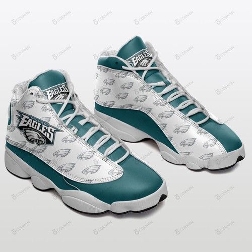 JWFancy Philadelphia Eagles AJ13 Sneakers Shoes For Men And Women