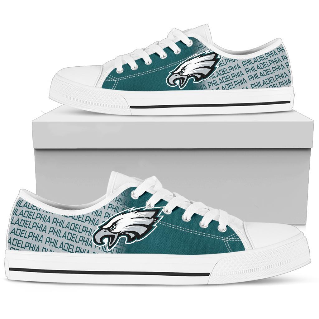 JWFancy Philadelphia Eagles Low Top Canvas Sneakers Shoes For Men And Women