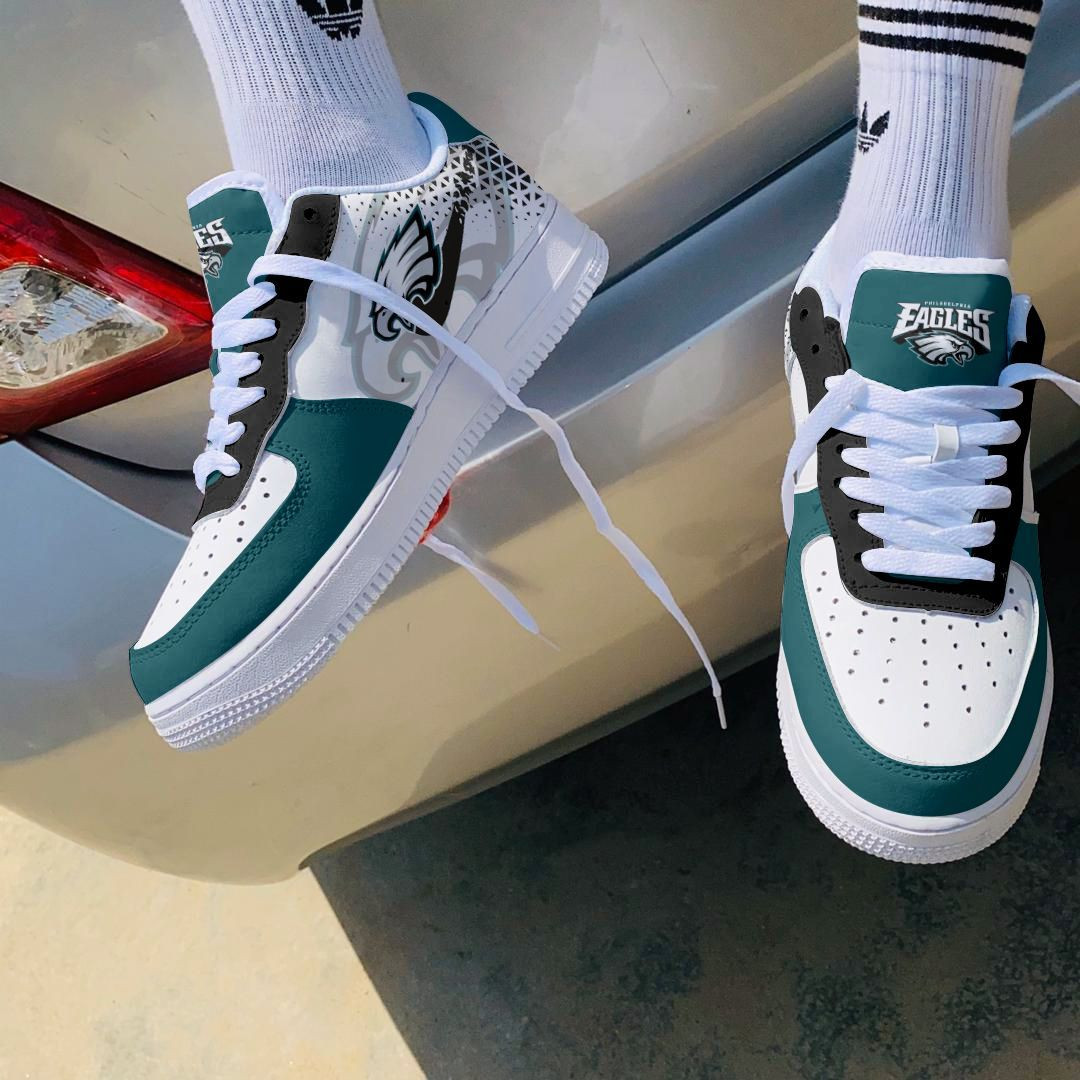 JWFancy Philadelphia Eagles NFL Air Low-Top Sneakers Shoes For Men And Women