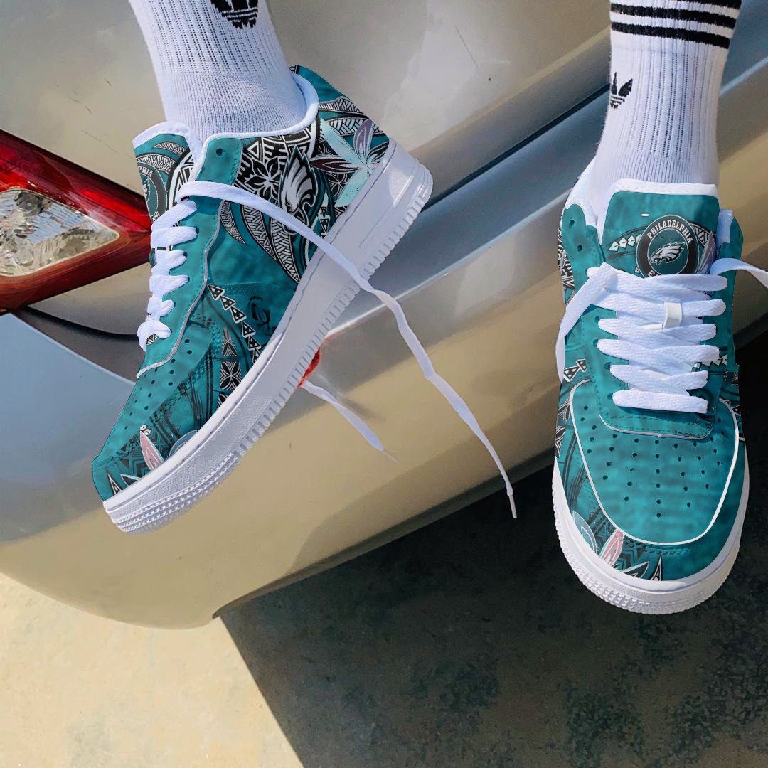 JWFancy Philadelphia Eagles NFL Air Low-Top Sneakers Shoes For Men And Women