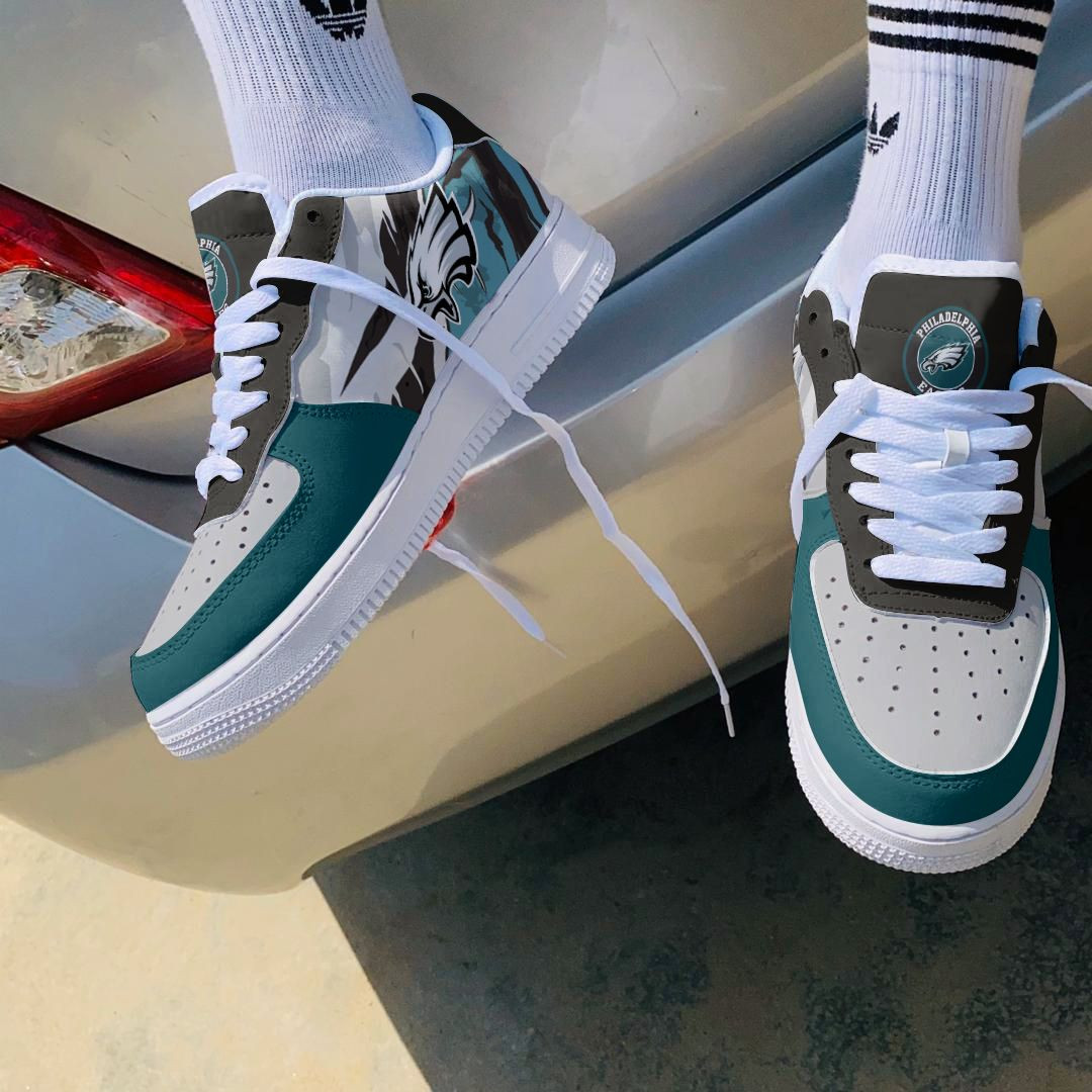 JWFancy Philadelphia Eagles NFL Air Low-Top Sneakers Shoes For Men And Women