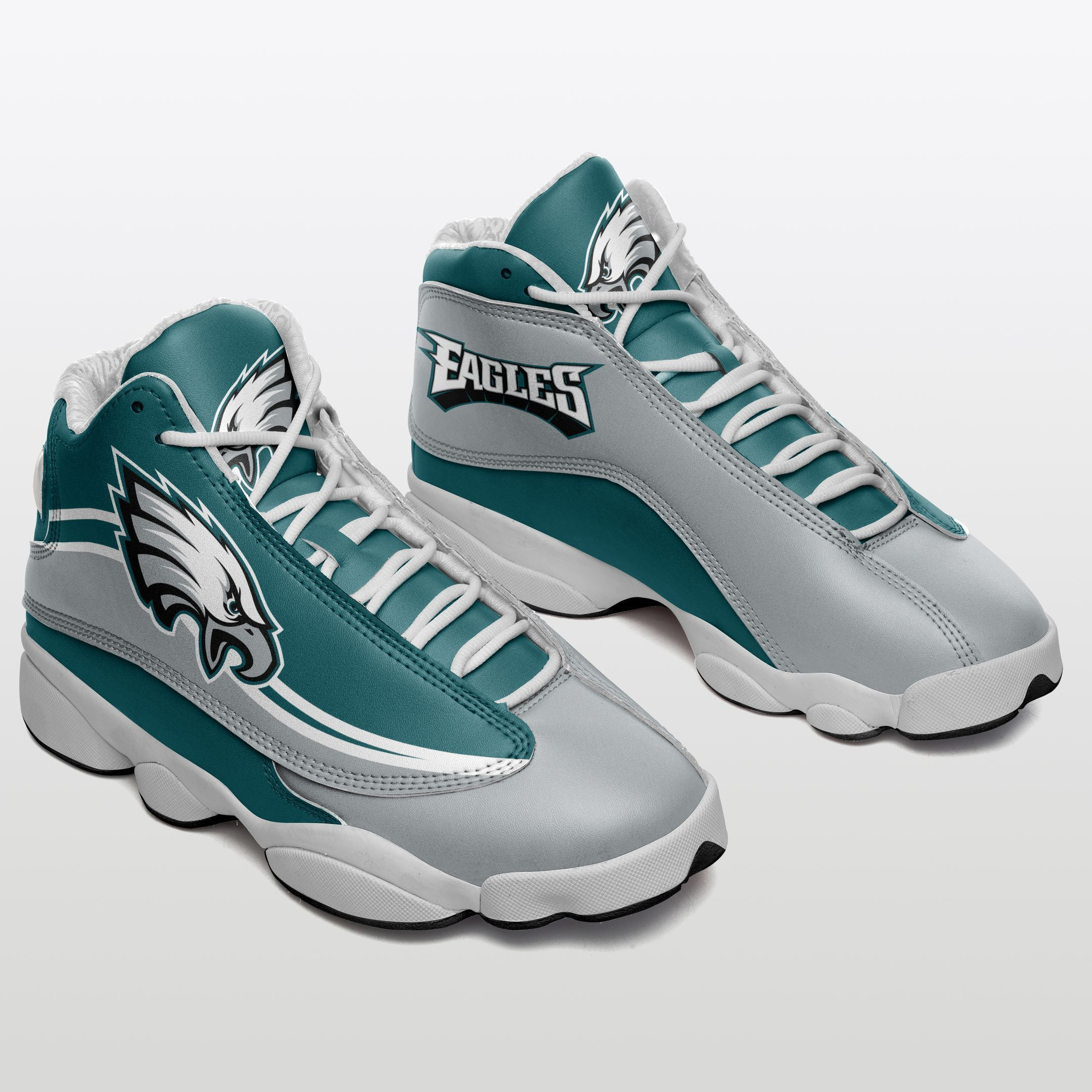 JWFancy Philadelphia Eagles NFL AJ13 Sneakers Shoes For Men And Women