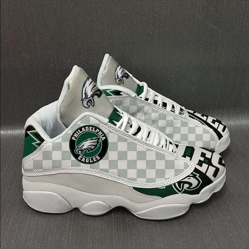 JWFancy Philadelphia Eagles NFL AJ13 Sneakers Shoes For Men And Women