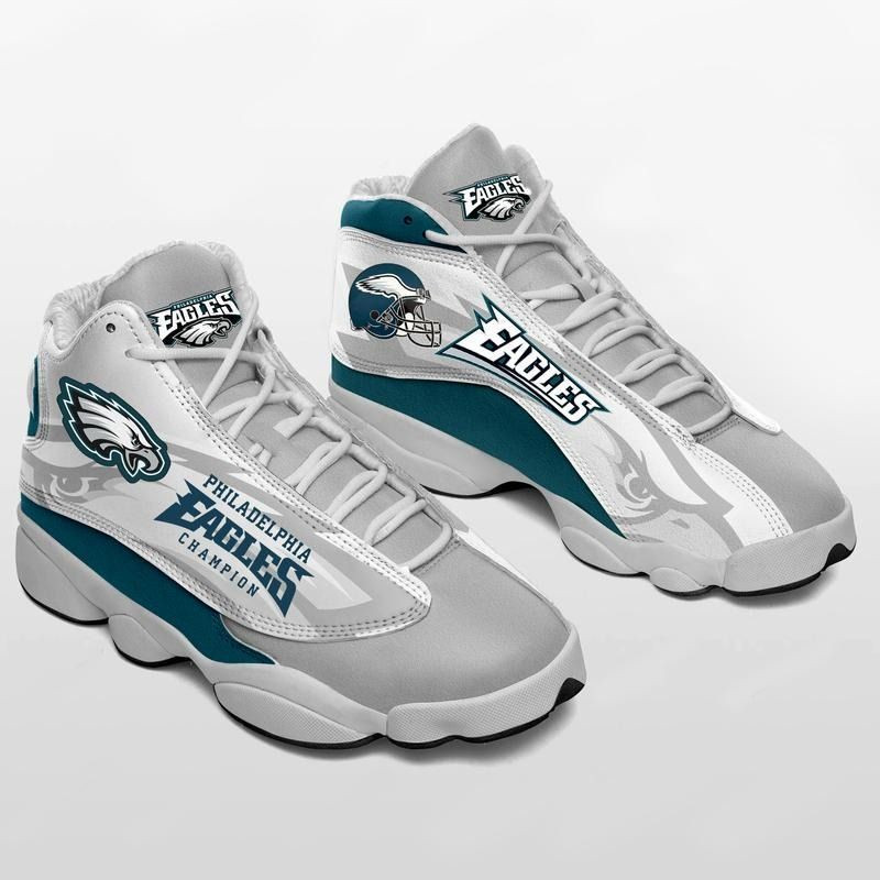 JWFancy Philadelphia Eagles NFL AJ13 Sneakers Shoes For Men And Women