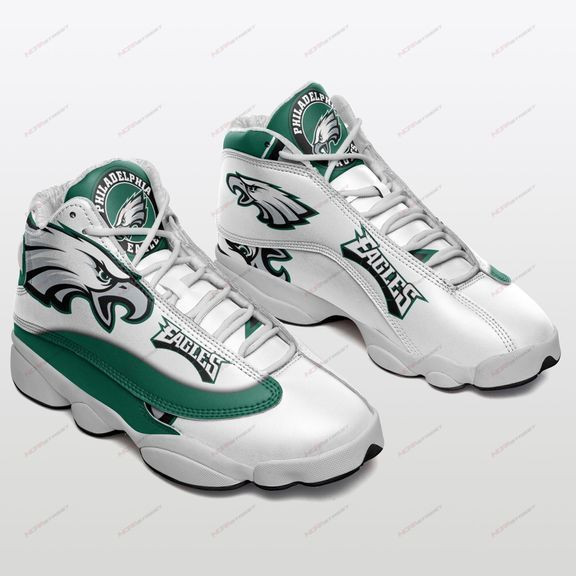 JWFancy Philadelphia Eagles NFL AJ13 Sneakers Shoes For Men And Women