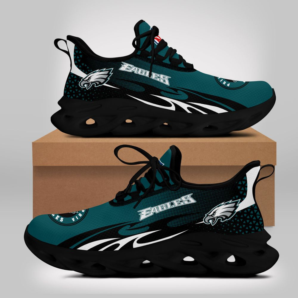 JWFancy Philadelphia Eagles NFL Max Soul Shoes Sneakers For Men And Women