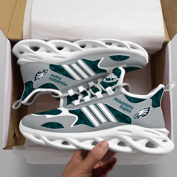 JWFancy Philadelphia Eagles NFL Max Soul Shoes Sneakers For Men And Women