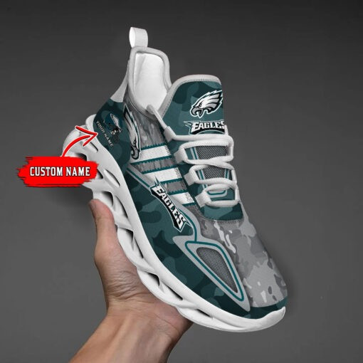 JWFancy Philadelphia Eagles NFL Max Soul Shoes Sneakers For Men And Women