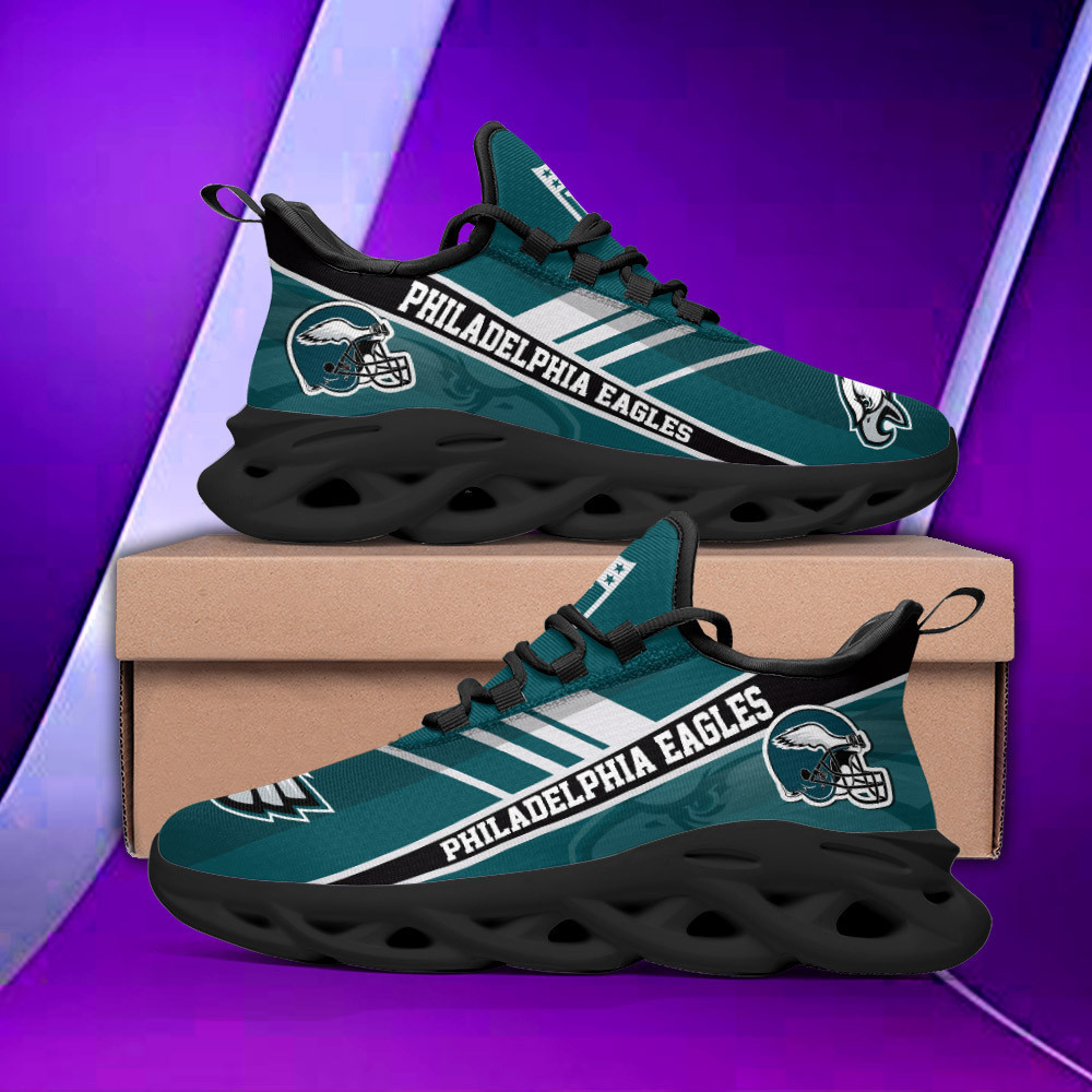 JWFancy Philadelphia Eagles NFL Max Soul Shoes Sneakers For Men And Women