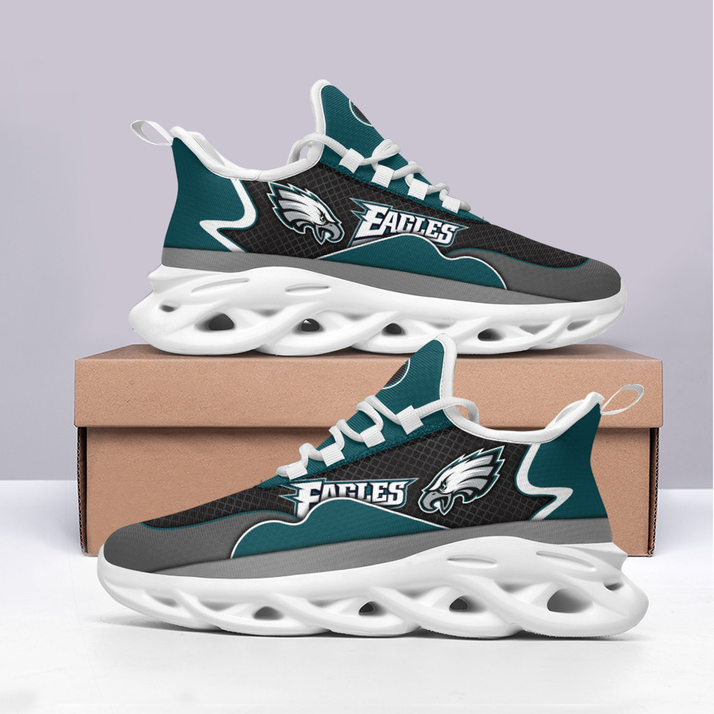 JWFancy Philadelphia Eagles NFL Max Soul Shoes Sneakers For Men And Women
