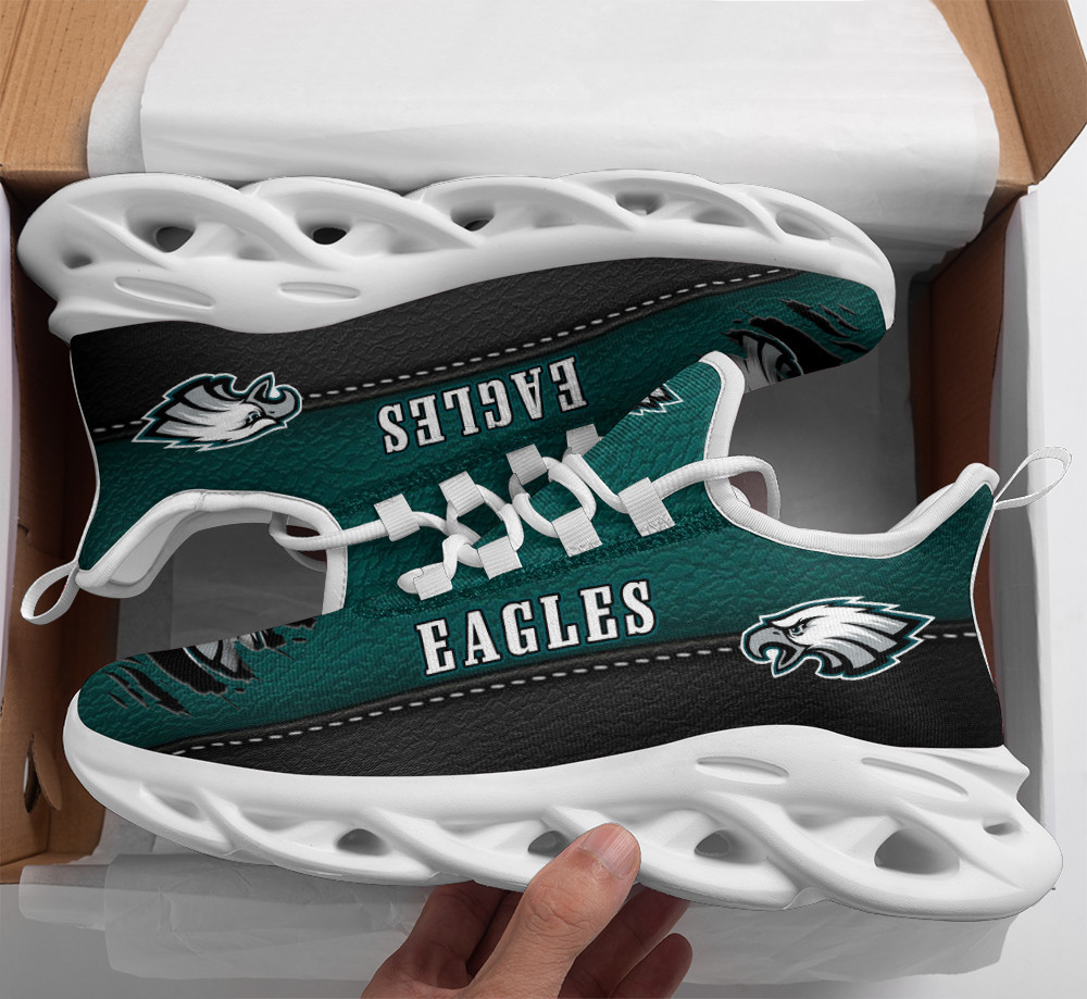 JWFancy Philadelphia Eagles NFL Max Soul Shoes Sneakers For Men And Women