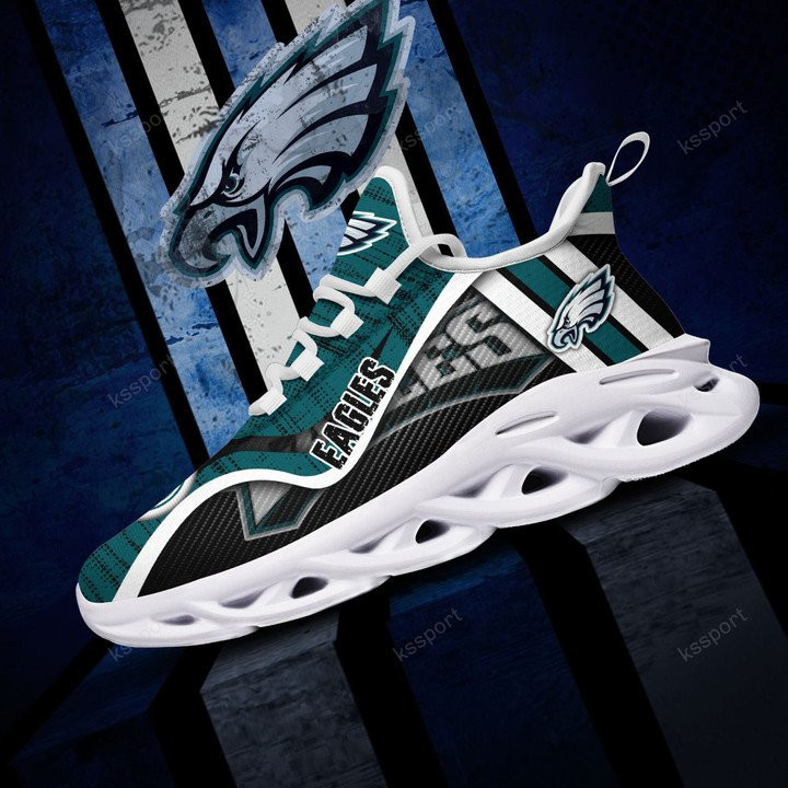 JWFancy Philadelphia Eagles NFL Max Soul Shoes Sneakers For Men And Women