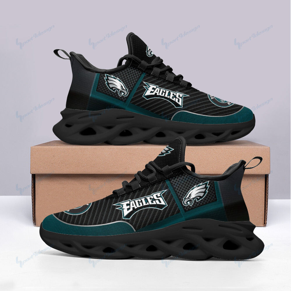 JWFancy Philadelphia Eagles NFL Max Soul Shoes Sneakers For Men And Women