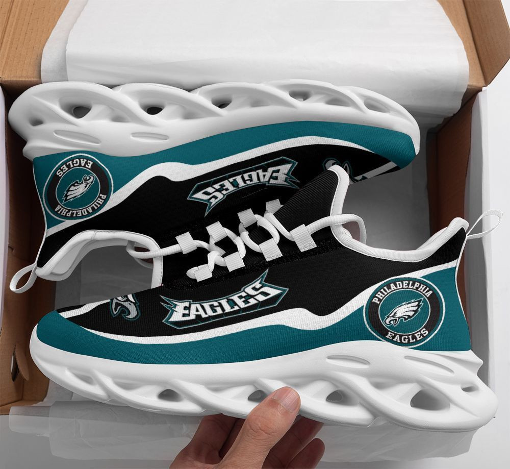 JWFancy Philadelphia Eagles NFL Max Soul Shoes Sneakers For Men And Women