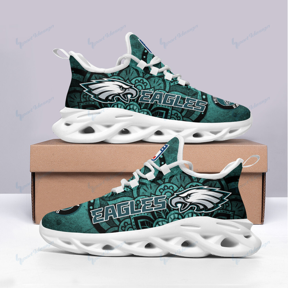 JWFancy Philadelphia Eagles NFL Max Soul Shoes Sneakers For Men And Women