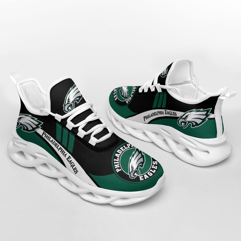JWFancy Philadelphia Eagles NFL Max Soul Shoes Sneakers For Men And Women