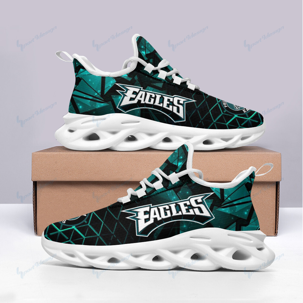 JWFancy Philadelphia Eagles NFL Max Soul Shoes Sneakers For Men And Women