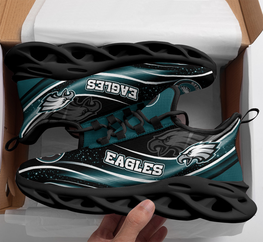 JWFancy Philadelphia Eagles NFL Max Soul Shoes Sneakers For Men And Women