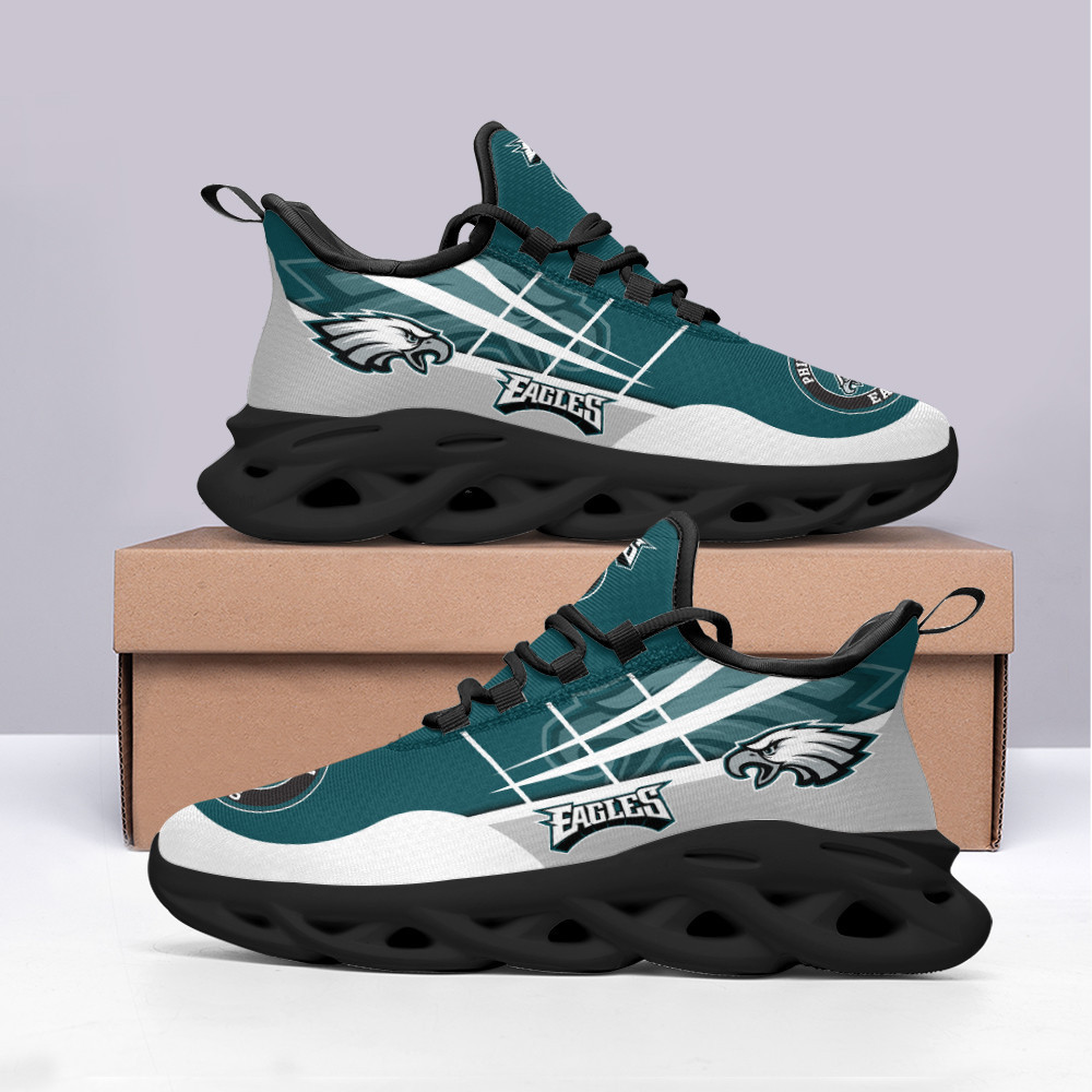 JWFancy Philadelphia Eagles NFL Max Soul Shoes Sneakers For Men And Women