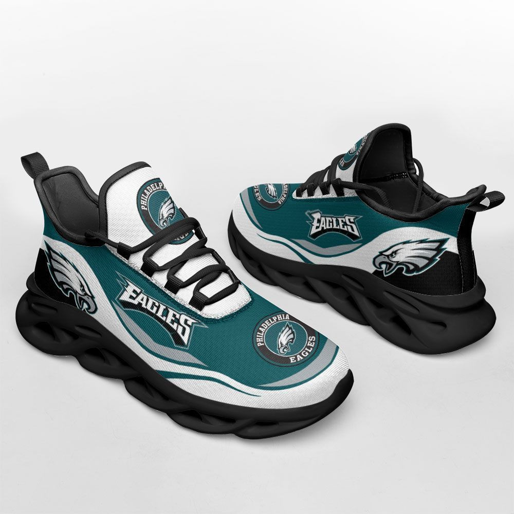 JWFancy Philadelphia Eagles NFL Max Soul Shoes Sneakers For Men And Women