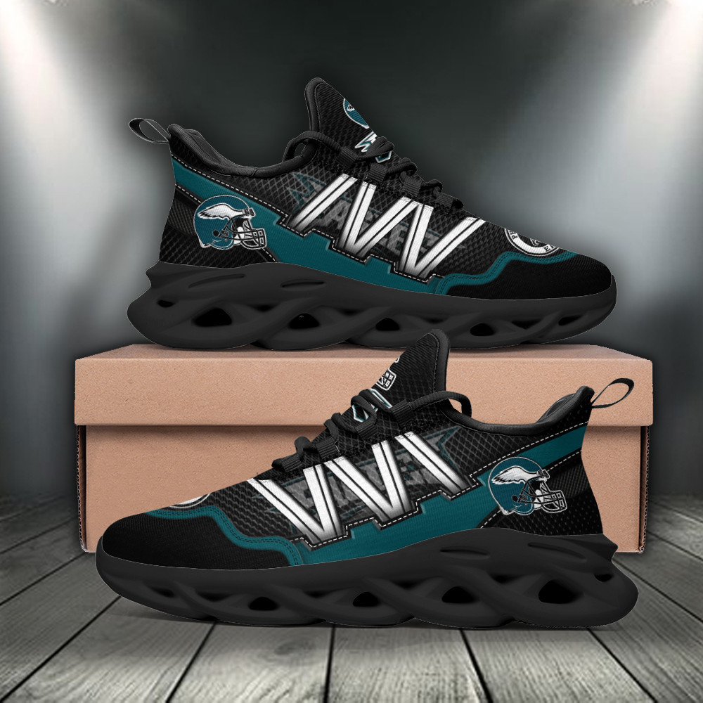JWFancy Philadelphia Eagles NFL Max Soul Shoes Sneakers For Men And Women