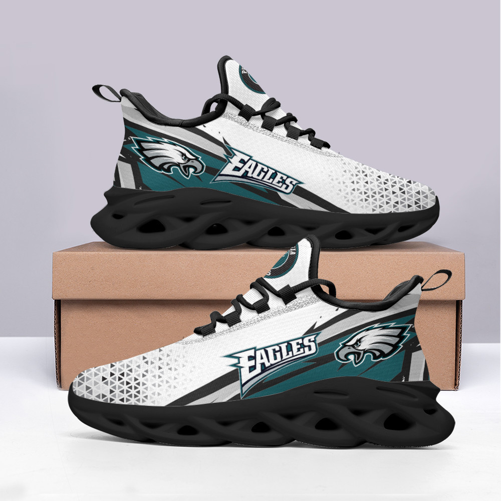 JWFancy Philadelphia Eagles NFL Max Soul Shoes Sneakers For Men And Women