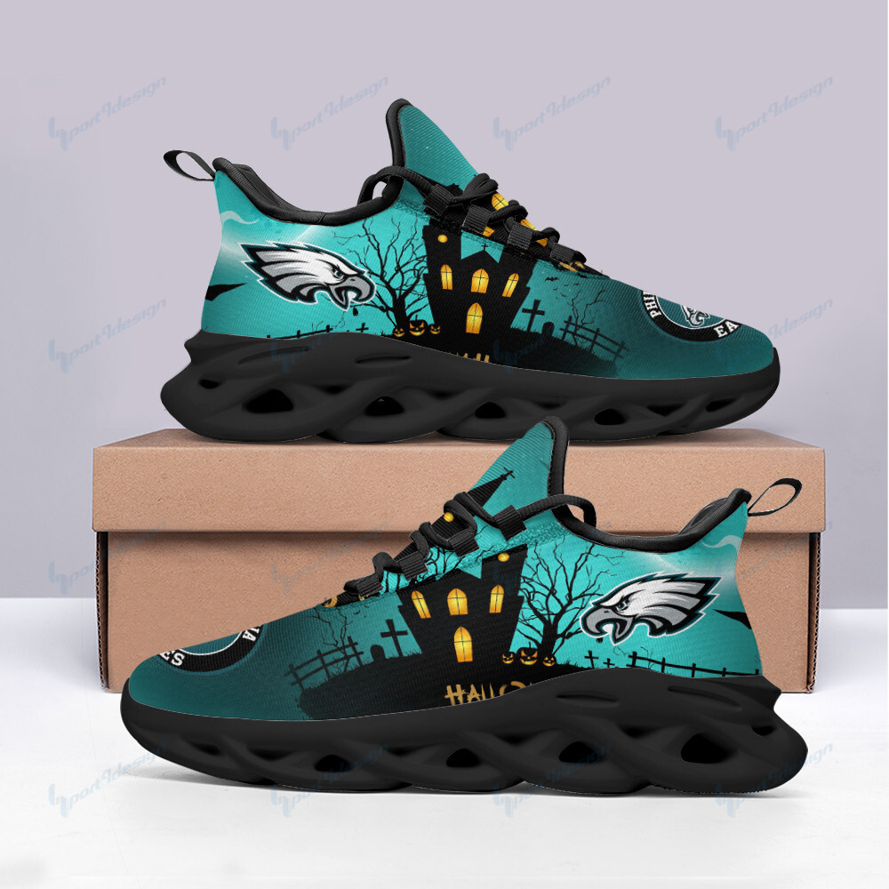 JWFancy Philadelphia Eagles NFL Max Soul Shoes Sneakers For Men And Women