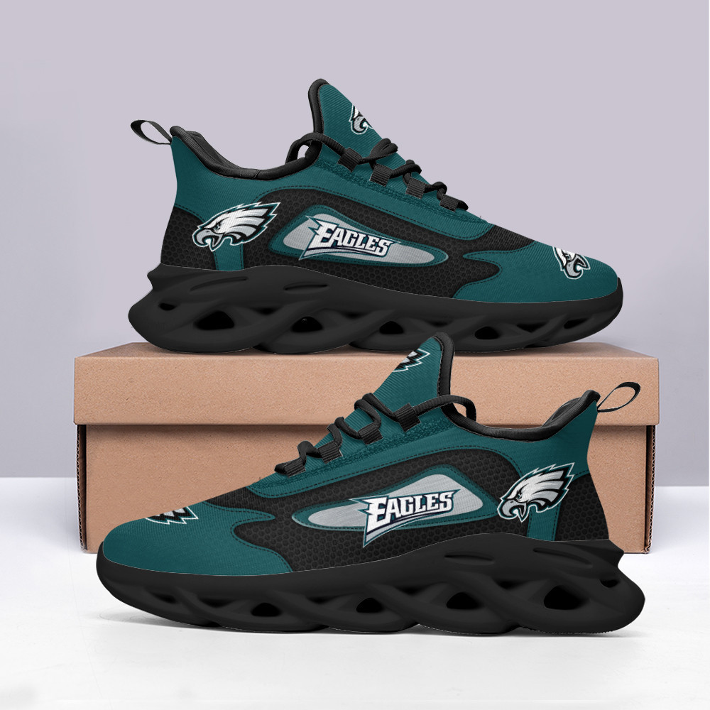 JWFancy Philadelphia Eagles NFL Max Soul Shoes Sneakers For Men And Women