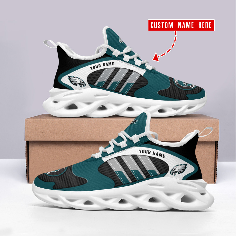 JWFancy Philadelphia Eagles NFL Max Soul Shoes Sneakers For Men And Women