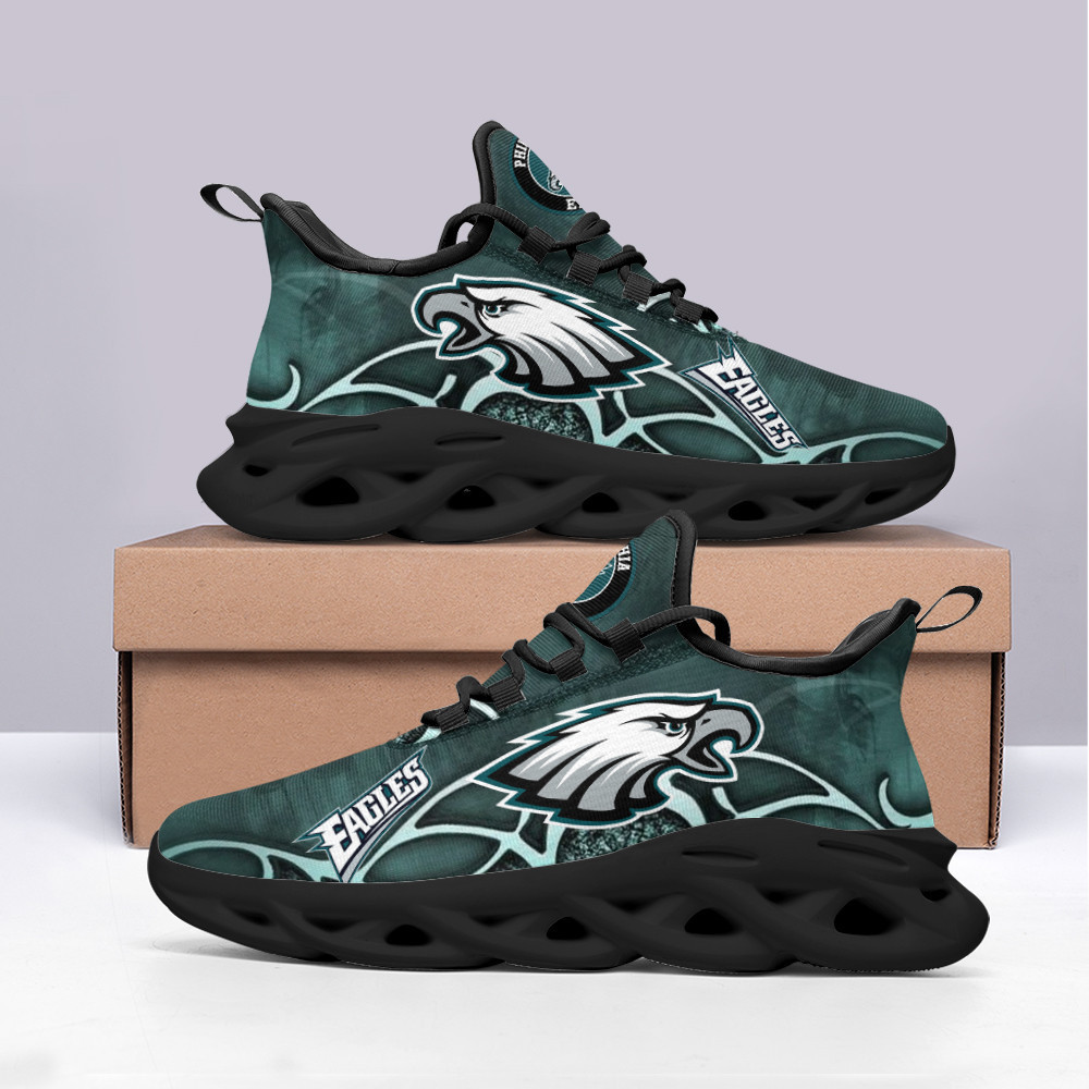 JWFancy Philadelphia Eagles NFL Max Soul Shoes Sneakers For Men And Women