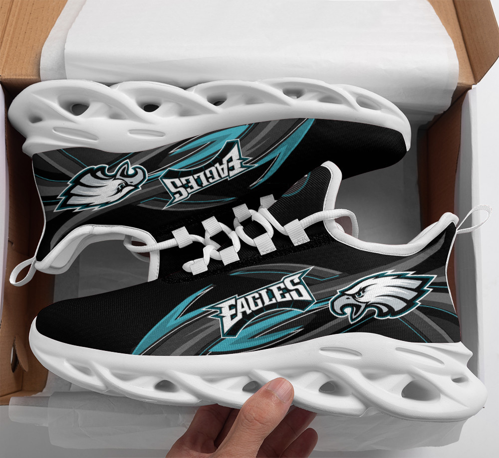 JWFancy Philadelphia Eagles NFL Max Soul Shoes Sneakers For Men And Women