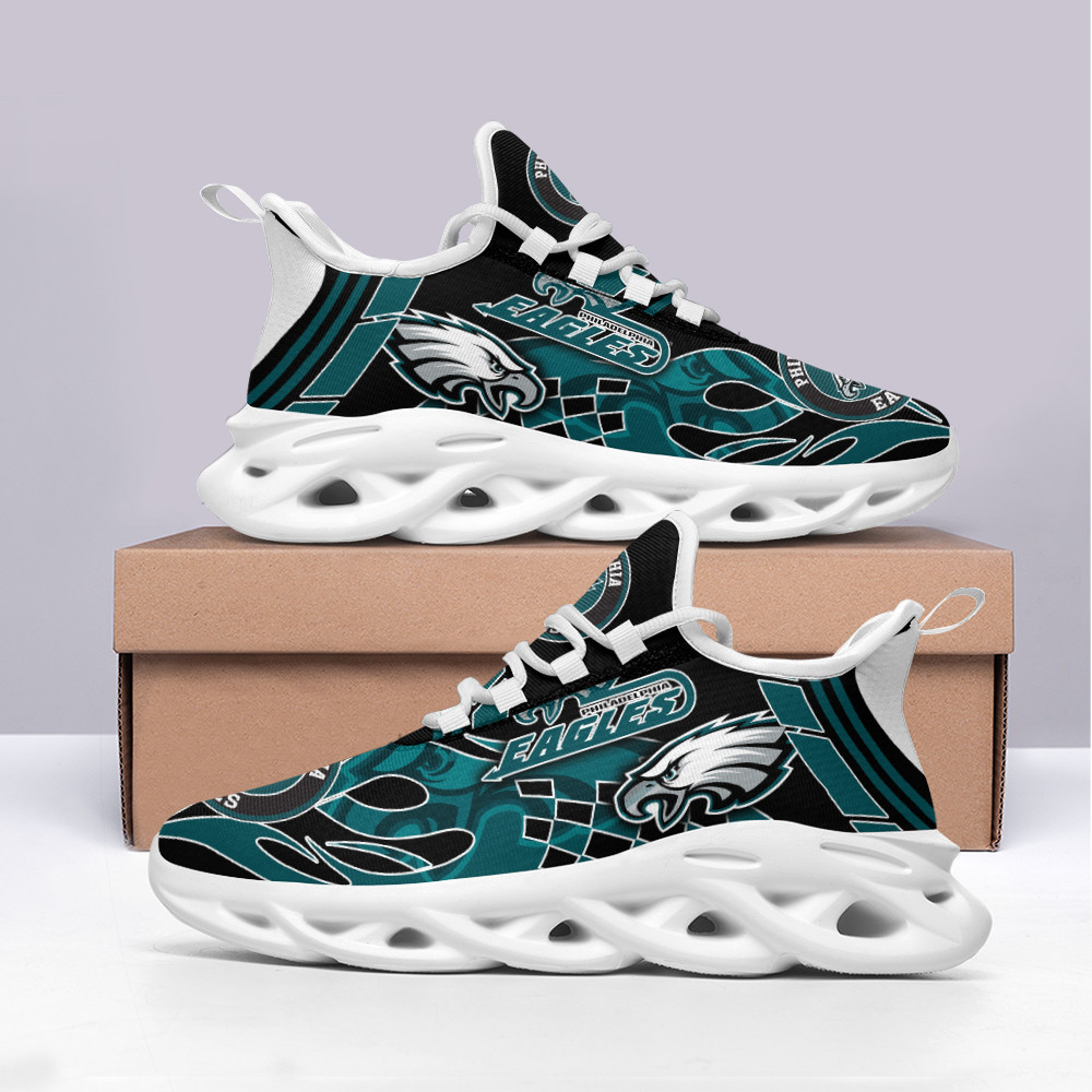 JWFancy Philadelphia Eagles NFL Max Soul Shoes Sneakers For Men And Women