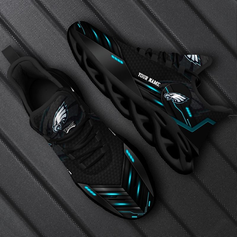 JWFancy Philadelphia Eagles NFL Max Soul Shoes Sneakers For Men And Women